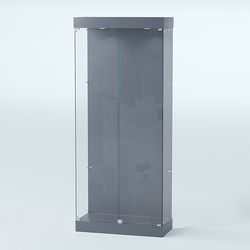 Витрина под знамя №1-900, Темно-Серый