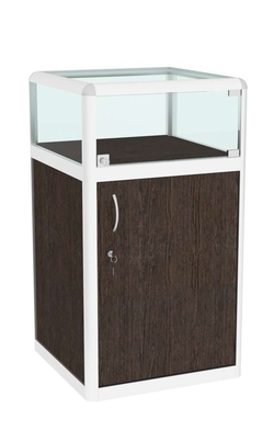 Прилавок из профиля Стаканчик №2  (закрытый), Дуб Венге