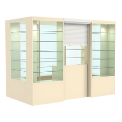 Островной павильон №5-5П (4,05 кв.м), Крем Вайс