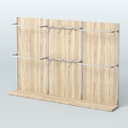 Система ЭЛЕГАНТ №1 пристенная с ДСП (3600 мм), Дуб Сонома