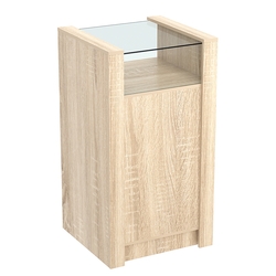 Прилавок из ДСП Модерн №2-600 узкий, Дуб сонома