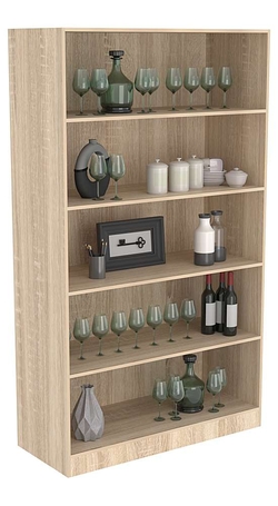 Стеллаж серии Эконом №1-2 (2100х1200х500), Дуб сонома