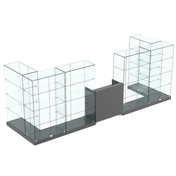 Торговый островок ХИТ ПРОДАЖ №7а (закрытый) (6.08 кв.м), Темно-Серый