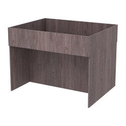 Корзина для распродаж из ДСП №11, Ясень Анкор темный