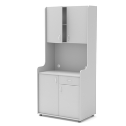 Офисная мини-кухня ЭЛЕГИЯ №2, Серый