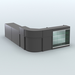 Угловой павильон Чай и Кофе с собой №5, Черный