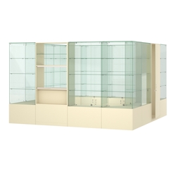 Павильон ИСТРА островной №5б (11, 35 кв.м), Крем Вайс