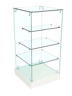 Прилавок Истра с цоколем №12 (открытый), Белый