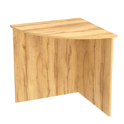 Стол угловой офисный СП-23, Дуб Золотистый