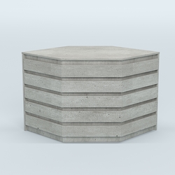 Стол-ресепшен серии ПРАЙМ №3А угловой, Метрополитан Грей