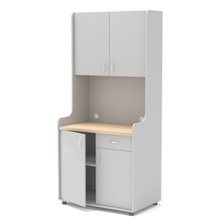 Офисная мини-кухня ЭЛЕГИЯ №2А, Серый