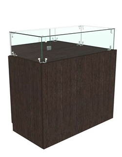 Прилавок ОТРАЖЕНИЕ из ДСП №14, Дуб Венге