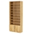 Стеллаж из ДСП с 8-ю полками 300x900 мм серии LEVEL-8 №12 (З/C - ДВП) Дуб Золотистый