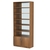Стеллаж из ДСП с 5-ю полками 350x900 мм серии LEVEL-5 №13-2 (З/C - ЗЕРКАЛО) Орех