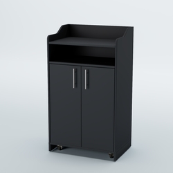 Стойка официанта "Бармен" №4-П передвижная, Антрацит