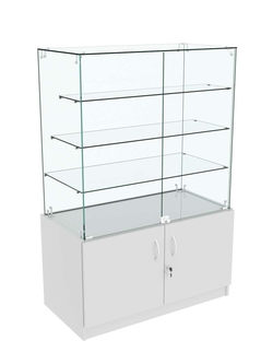 Витрина Истра в центр зала №301 (закрытая), Серый