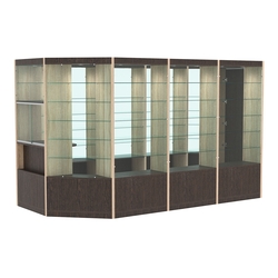 Павильон №5 из ДСП (8, 80 кв. м), Дуб Венге и Дуб Сонома