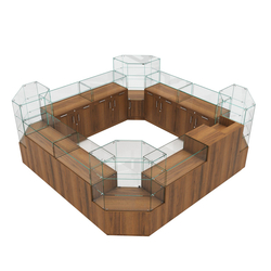 Остров ювелирный "Диаманд" №2, Орех