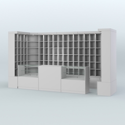 Павильон вместительный для продажи чая и кофе №10, Серый