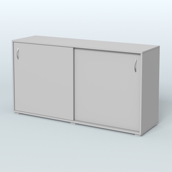 Тумба-купе объединяющая Некста, Серый