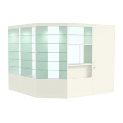 Павильон №10 из ДСП (6 кв. м), Белый