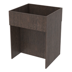 Корзина для распродаж из ДСП №2, Дуб Венге