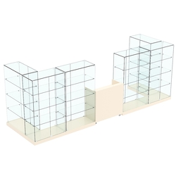 Торговый островок ХИТ ПРОДАЖ №7а (закрытый) (6.08 кв.м), Крем Вайс