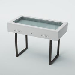 Витрина для музеев "Коллекция" №20 (под нумизматику), Белый