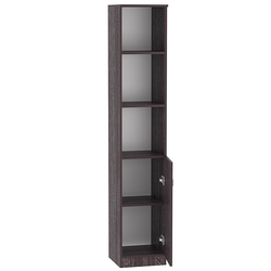 Шкаф офисный открытый узкий Ш-44, Ясень Анкор темный - U31105