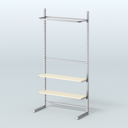 Система ЭЛЕГАНТ без ДСП №9 (1200 мм), Крем Вайс