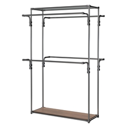 Хромированное вешало БАШНЯ №4, Орех