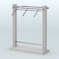 Островная система с перфорацией и подиумом №2, Серый