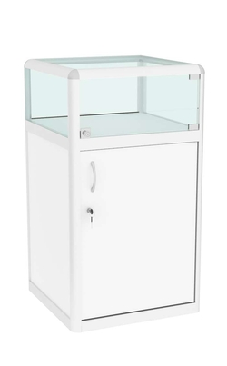 Прилавок из профиля Стаканчик №2  (закрытый), Белый