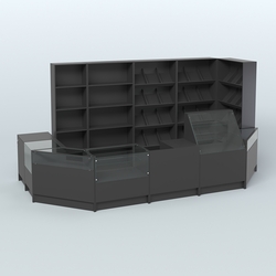 Торговый Островок "Эконом" №17 (8, 47 кв.м), Черный