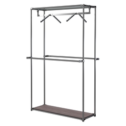 Хромированное вешало БАШНЯ №2, Ясень Анкор темный - U31105