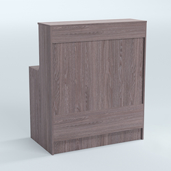 Ресепшен серии ПРАЙМ №1Б, Ясень Анкор темный