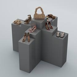 Демо-стенд Ступени-Крест №2, Темно-Серый