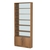 Стеллаж из ДСП с 5-ю полками 200x900 мм серии LEVEL-5 №10-2 (З/C - ЗЕРКАЛО) Орех