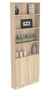 Высокий стеллаж серии Эконом №1-200 мм с дверцами 810 мм и тремя полками Дуб сонома