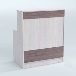 Ресепшен серии ПРАЙМ №1Б, Ясень Анкор светлый + Ясень Анкор темный