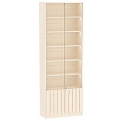 Витрина серии "Смок" №1-700, Крем Вайс