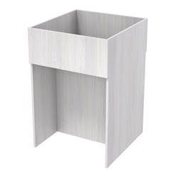 Корзина для распродаж из ДСП №1, Ясень Анкор светлый