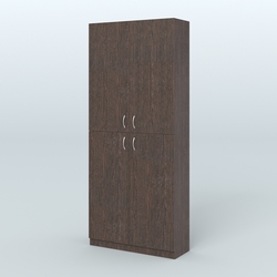 Аптечный широкий стеллаж под резину №1, Дуб Венге