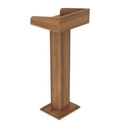 Кафедра для выступлений на подставке №4, Орех