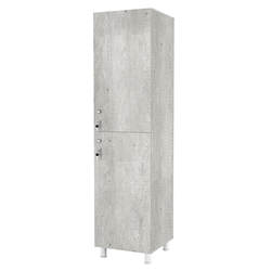 Шкаф для раздевалок СТАНДАРТ-ДУО №2, Метрополитан Грей