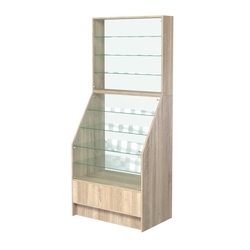 Витрина АЛМАЗ №1, Дуб Сонома