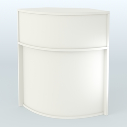 Ресепшен-Лайт секторный-эконом №10, Белый