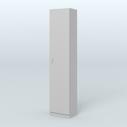 Аптечный узкий стеллаж под резину №2, Серый