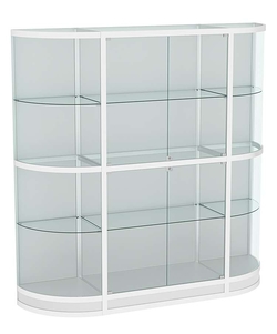 Витрина из профиля с секторами №8 (2-ух метровая), Серый