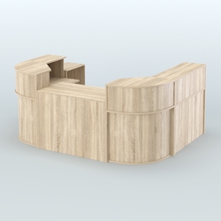 Пристенный павильон Чай и Кофе с собой №5, Дуб Сонома